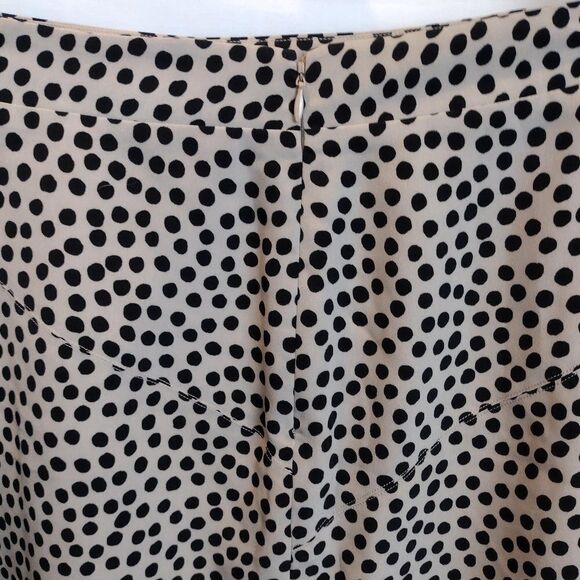 BCBG Generation Polkadot Patchwork A-Line Skirt Size 12 - Picture 9 of 15